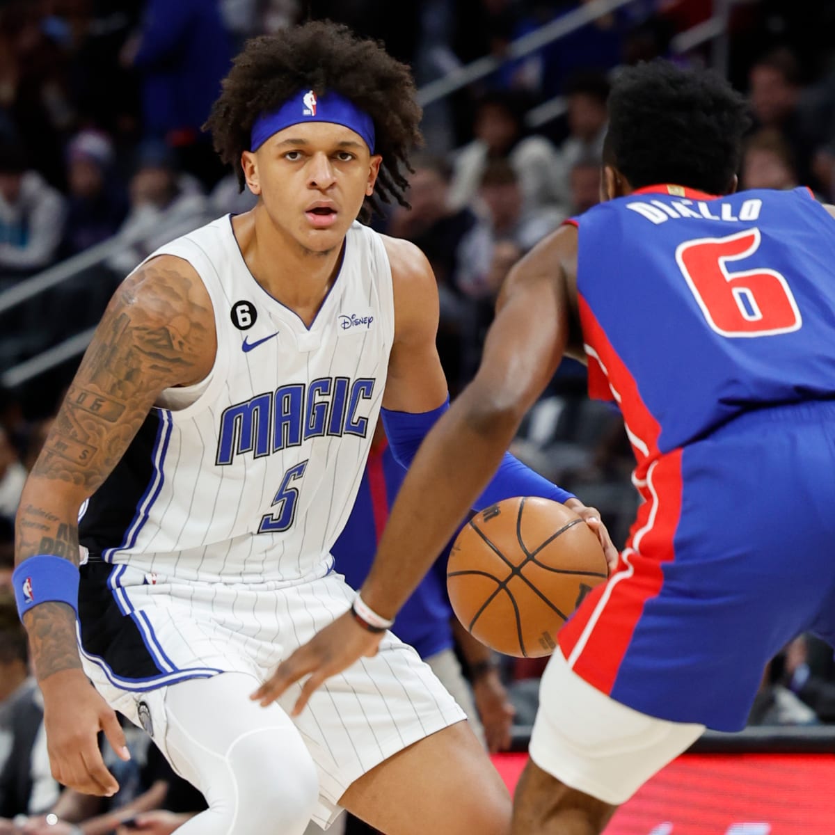 Pistons end 6-game skid, win fight-marred game vs Magic - The San Diego  Union-Tribune