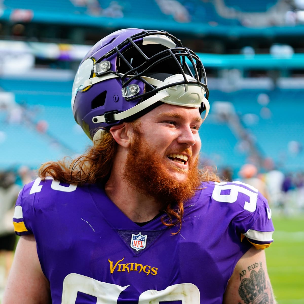 Vikings once again without starting center Garrett Bradbury