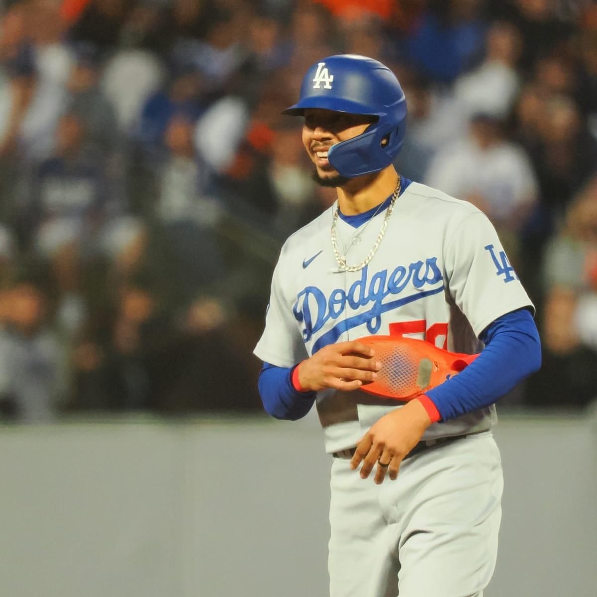 Mookie Betts has found joy playing in the 2023 Dodgers' infield - Sports  Illustrated