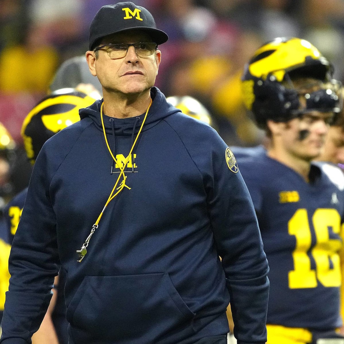 Source -- Michigan's Jim Harbaugh facing 4-game suspension - ESPN