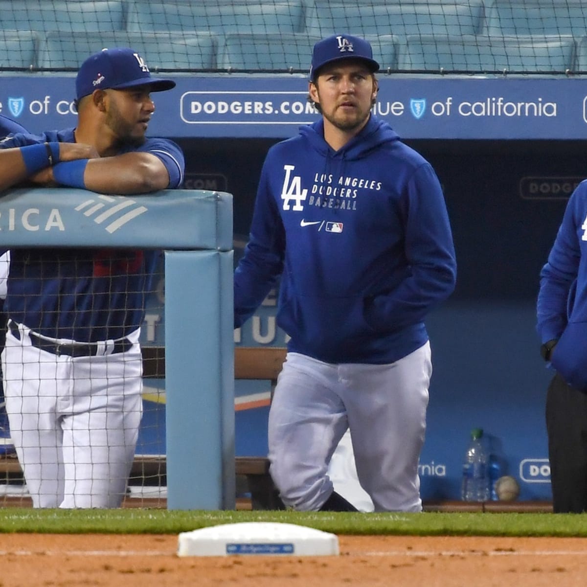 Los Angeles Dodgers on X: Prepping the clubhouse for today's