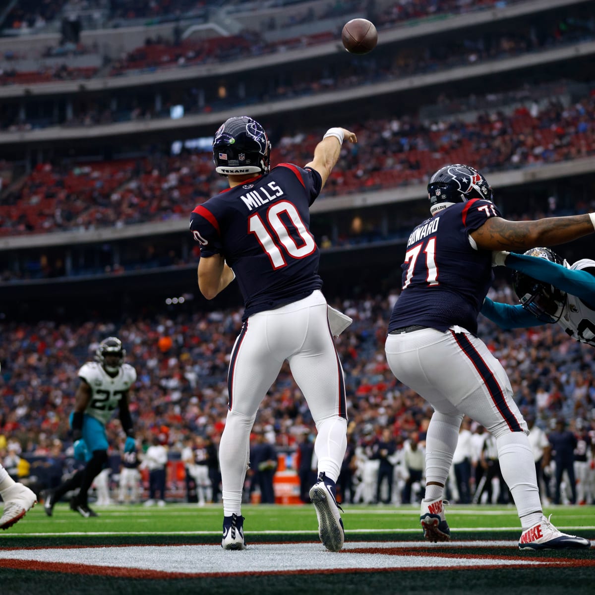 Houston Texans film room: Davis Mills, passing game struggle mightily