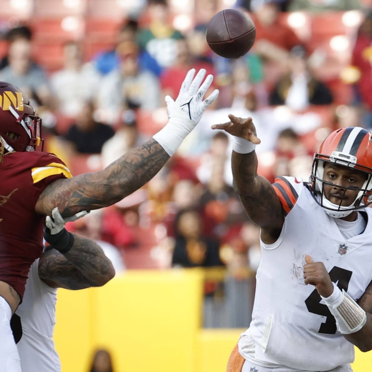 Cleveland Browns vs. Washington Commanders INSTANT REACTION: Deshaun Watson  BALLS OUT in the 2nd … 