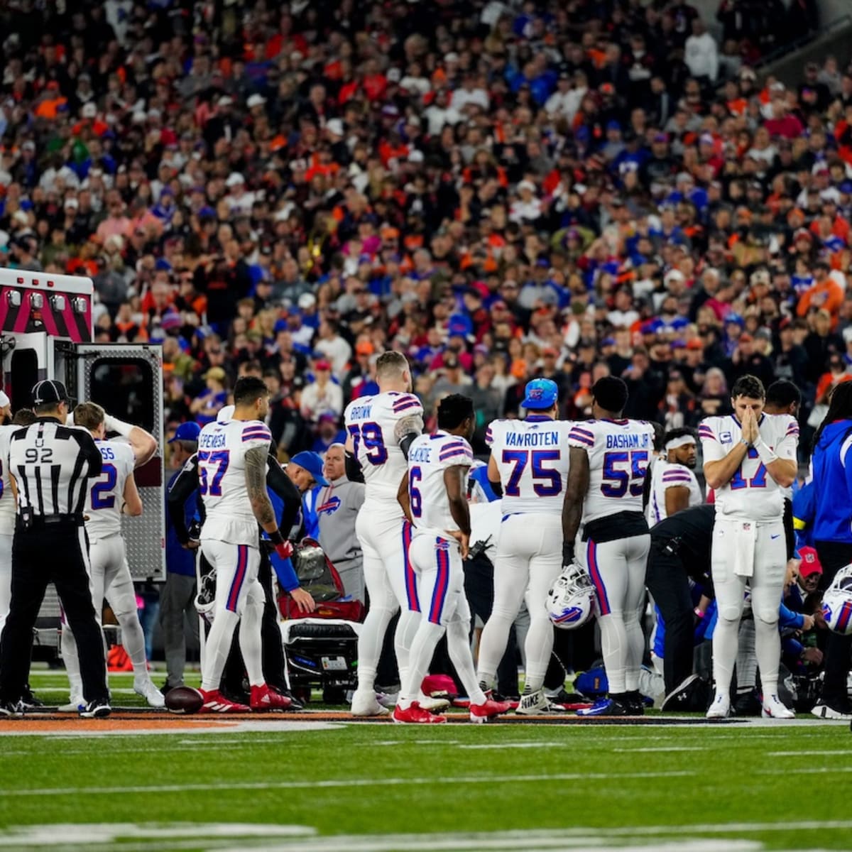 Buffalo Bills DB Damar Hamlin to Hospital: Scary Injury vs. Bengals -  Sports Illustrated Buffalo Bills News, Analysis and More