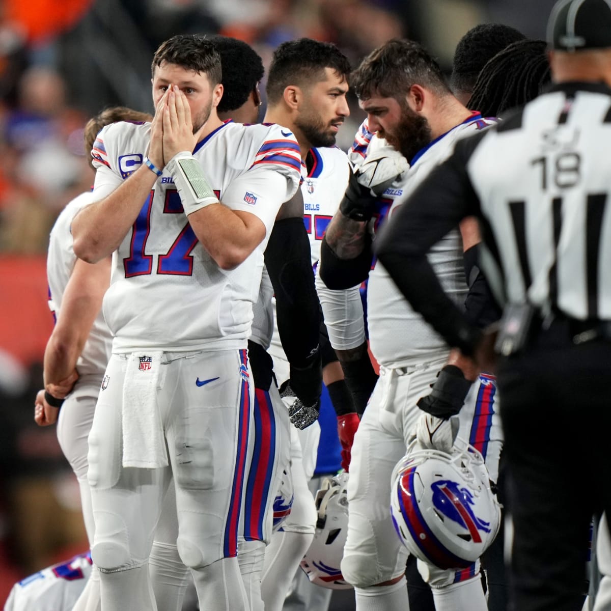 buffalo bills praying