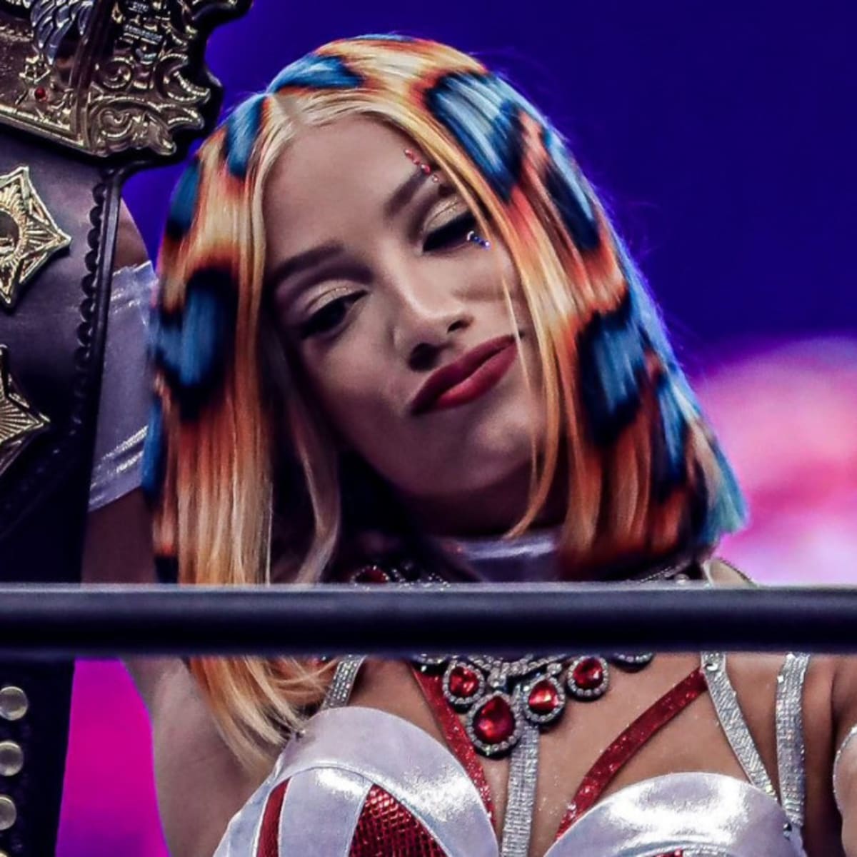 Ex-WWE star Sasha Banks appears at New Japan's Wrestle Kingdom