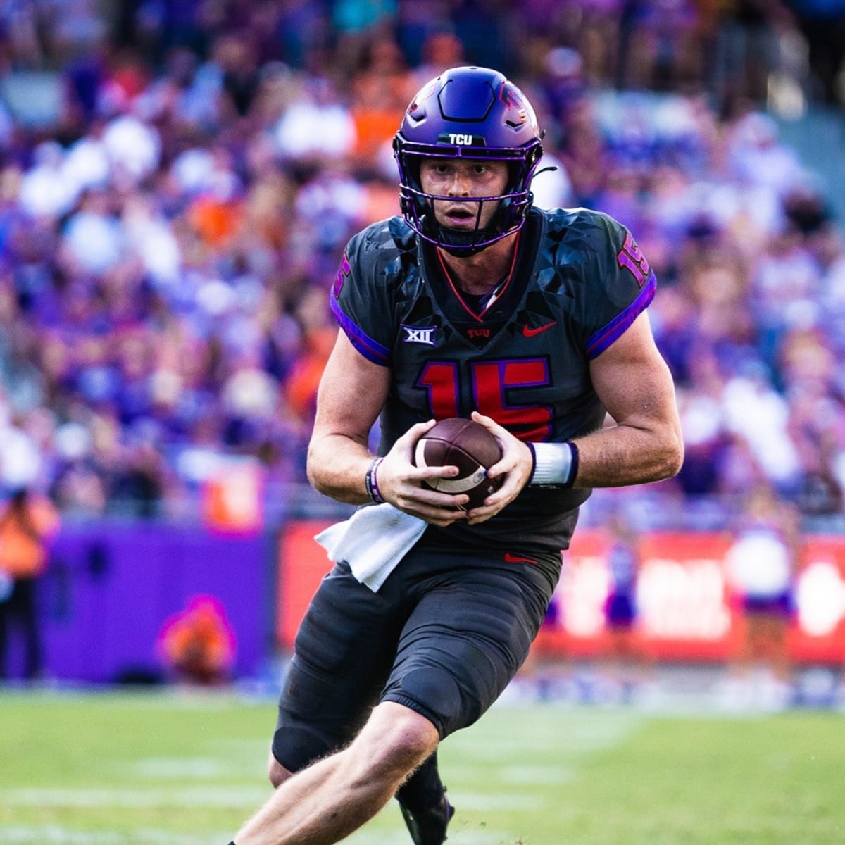 2023 National Championship Game #15 Max Duggan TCU Football Jersey