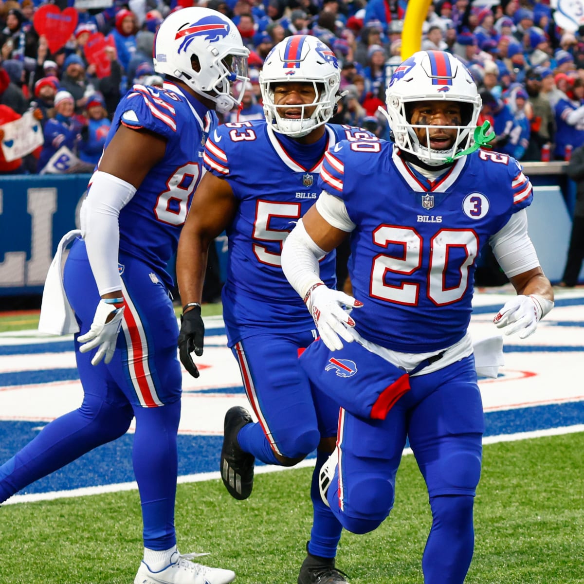 Watch Nyheim Hines' emotional kickoff return for TD as Bills' first play  after Damar Hamlin collapse: 'This is storybook'