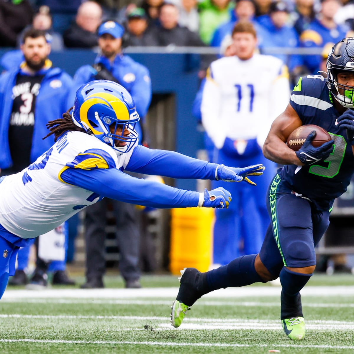 New Seahawks RB Ken Walker III 'a rocket' in first rookie minicamp