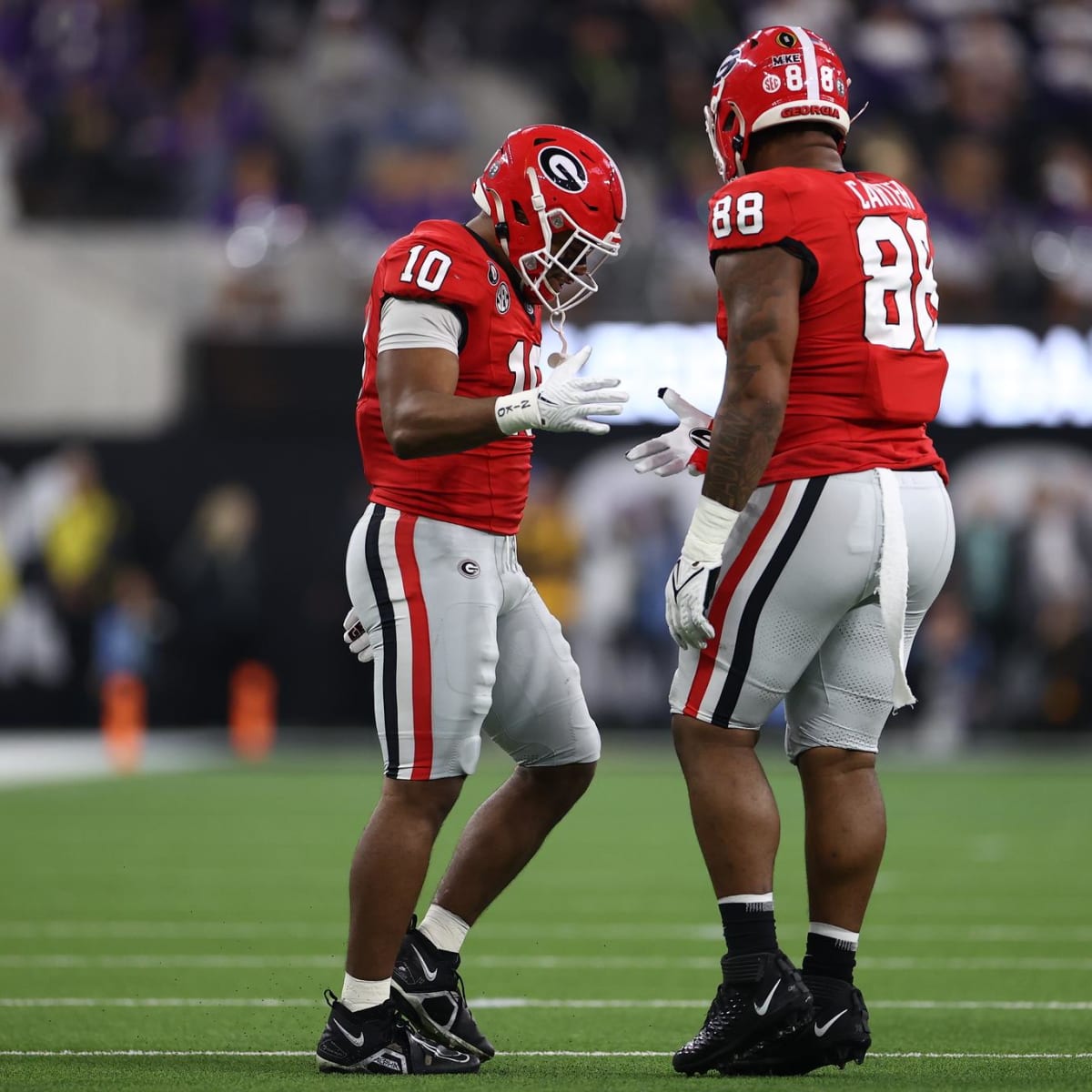 Jalen Carter Signed Jersey Georgia Bulldogs National Champions – More Than  Sports