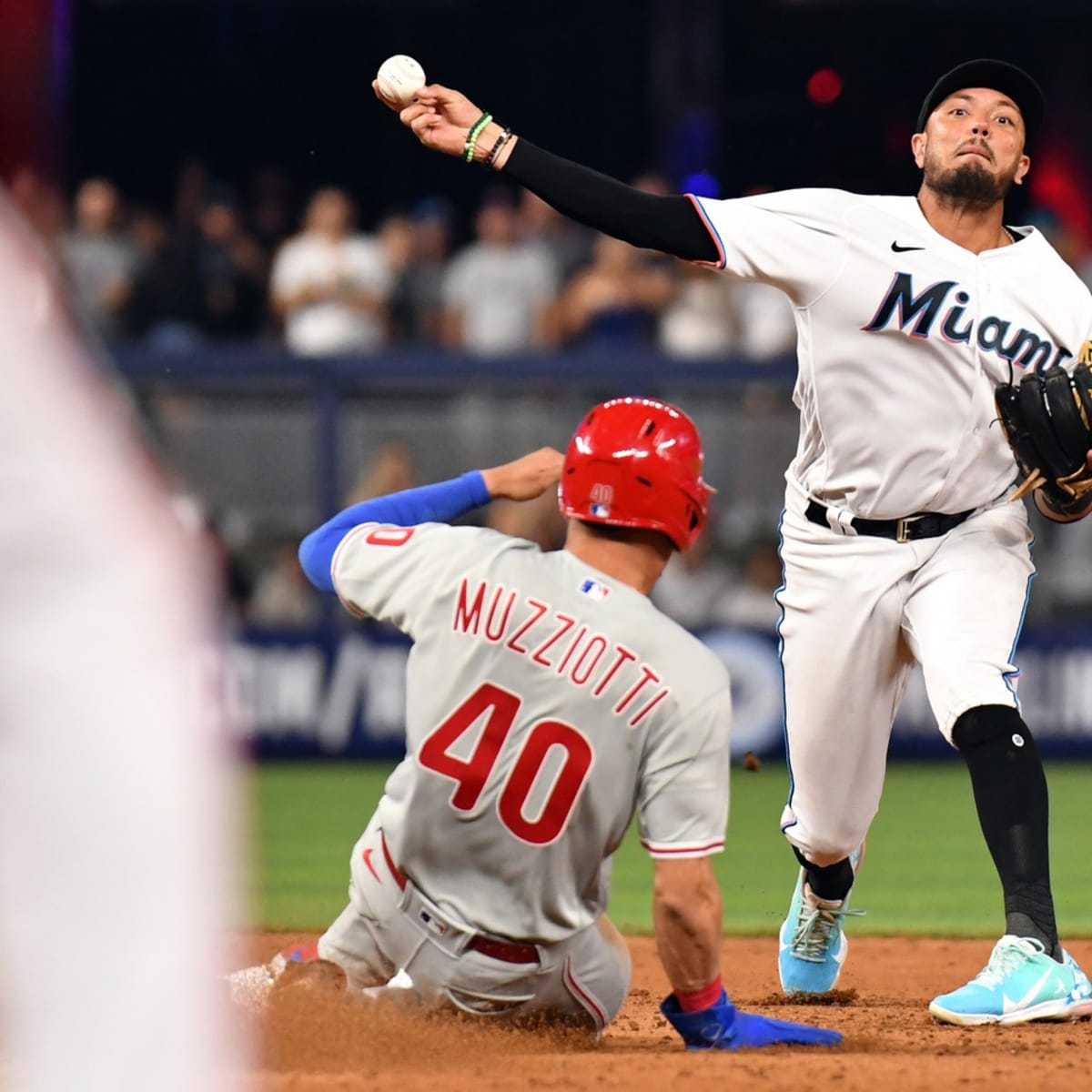 Los Angeles Dodgers' Miguel Rojas Keeps Mashing After Burglar