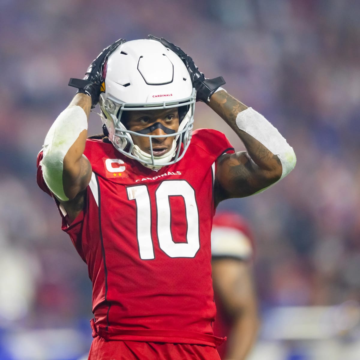 Cardinals wide receiver Hopkins ruled out of Falcons game