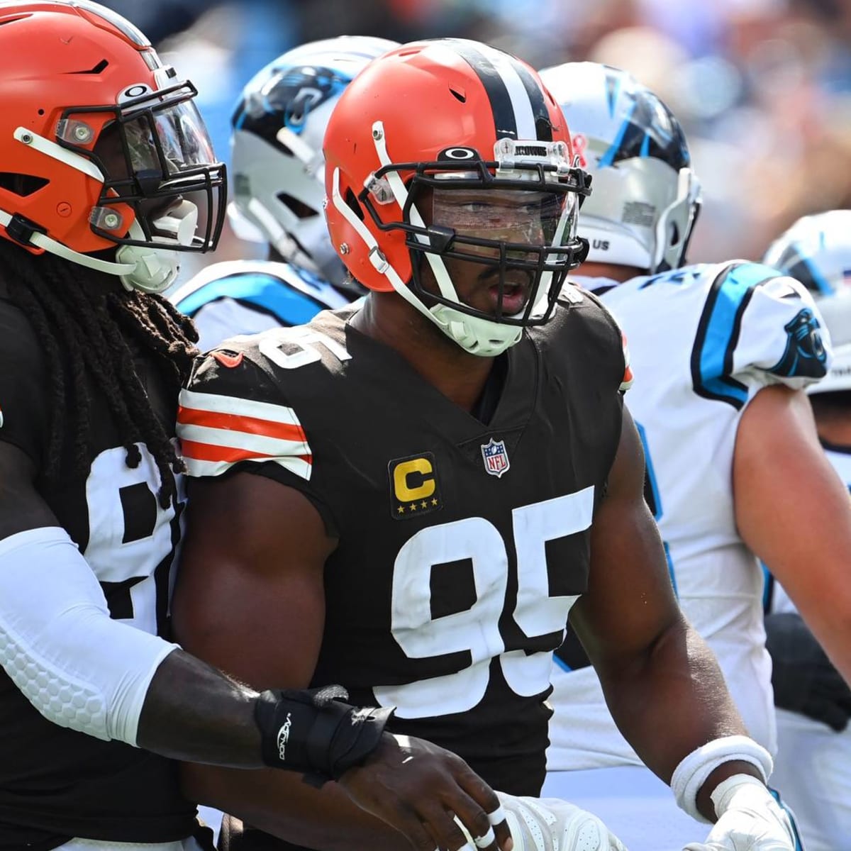 Myles Garrett to Practice Against Philadelphia Eagles Today - Sports  Illustrated Cleveland Browns News, Analysis and More