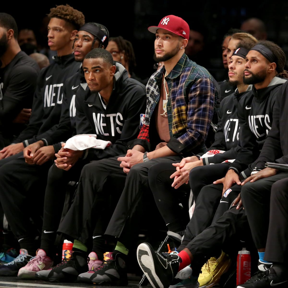 Barça players meet Brooklyn Nets