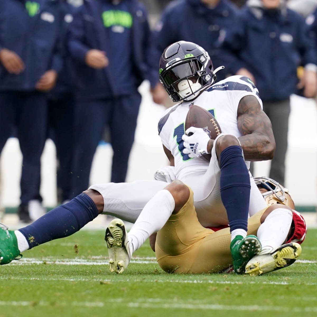 Why Seattle Seahawks WR DK Metcalf is Built For Playoff Success vs. San  Francisco 49ers - Sports Illustrated Seattle Seahawks News, Analysis and  More