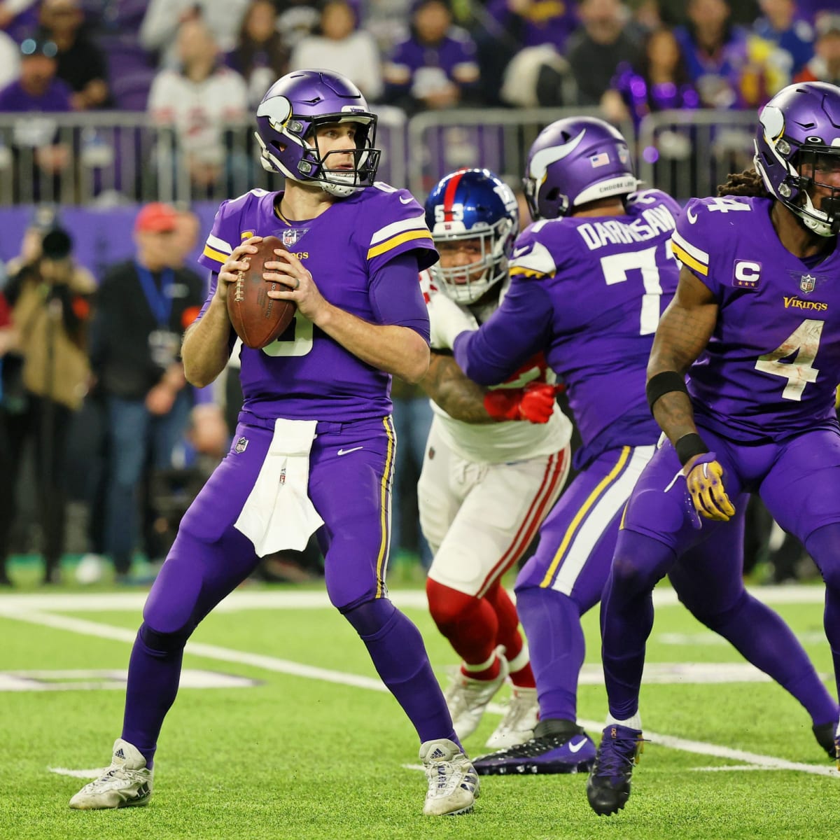 The Vikings have restructured Kirk Cousins' contract AND they've re-signed  Garrett Bradbury.