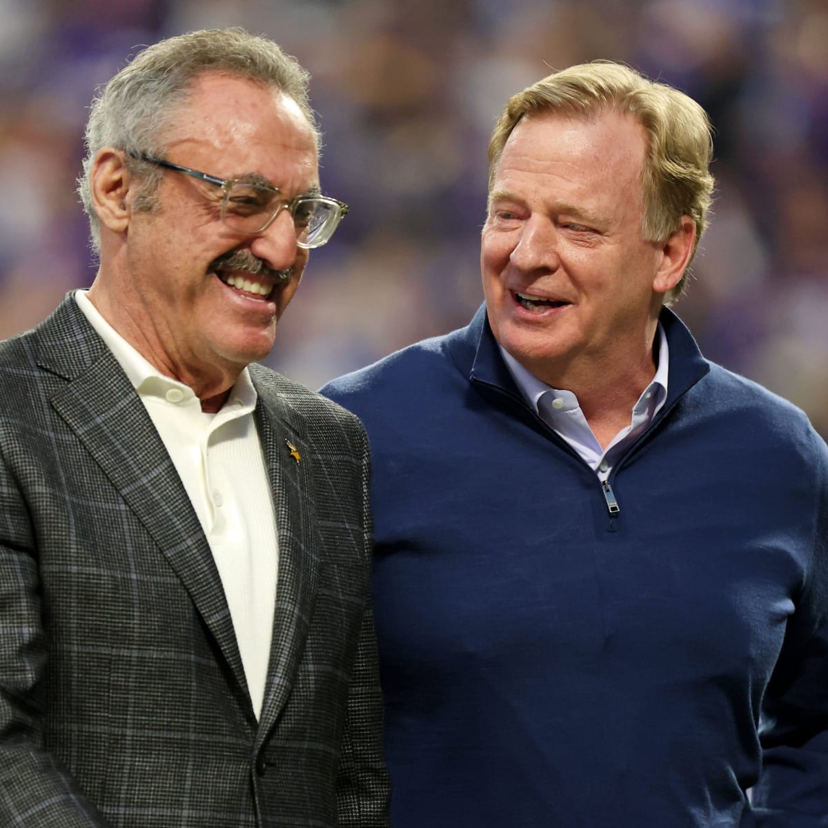 Zygi and Mark Wilf, Along With Roger Goodell, Help Give Away Super