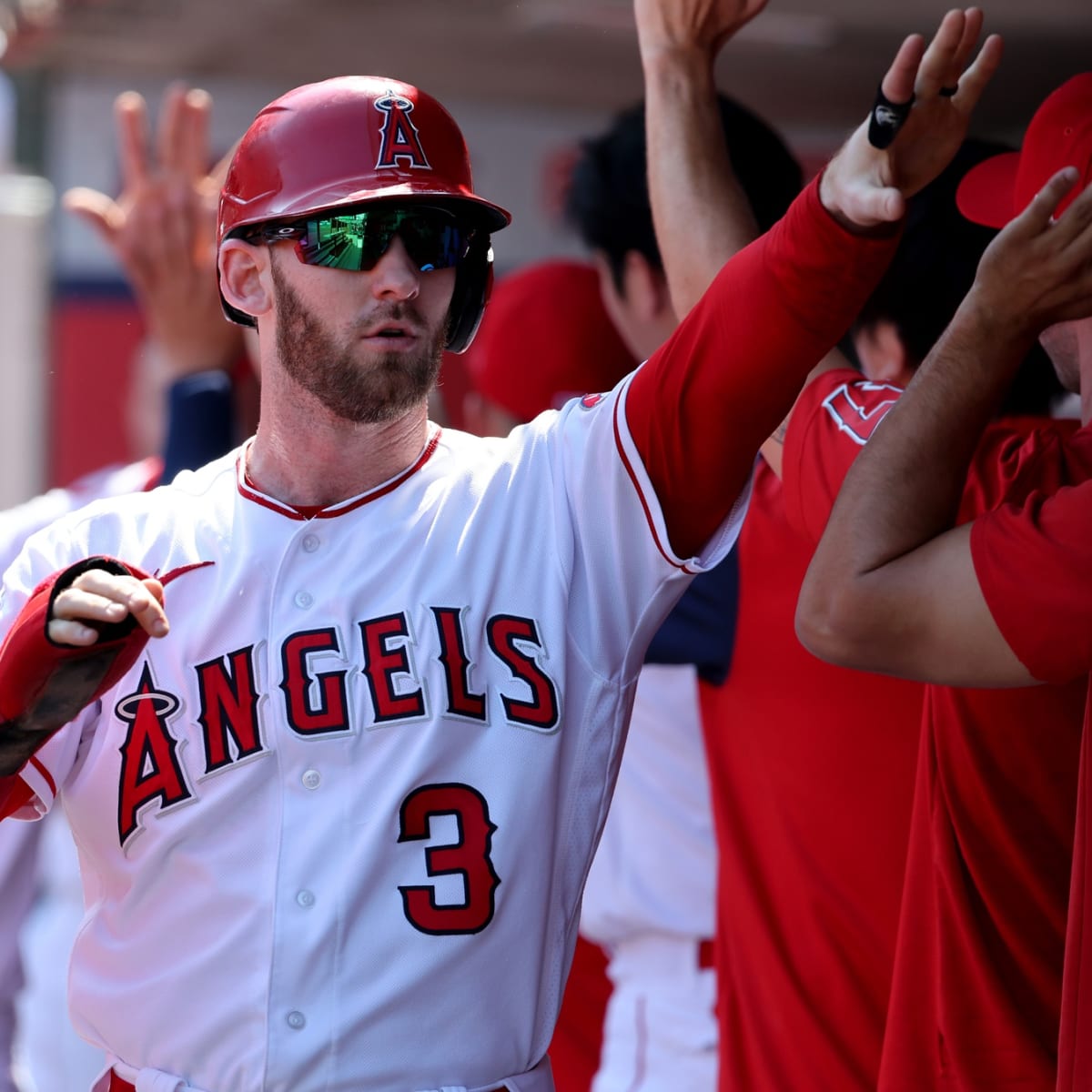 Former Knight Taylor Ward takes in spring training with the Angels