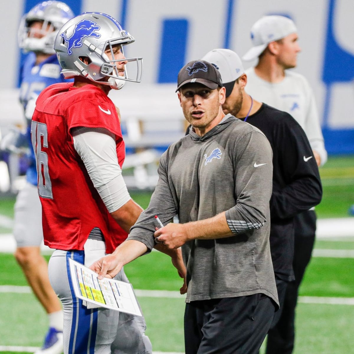 Detroit Lions Ben Johnson leading candidate Panthers head coach - Sports  Illustrated Detroit Lions News, Analysis and More