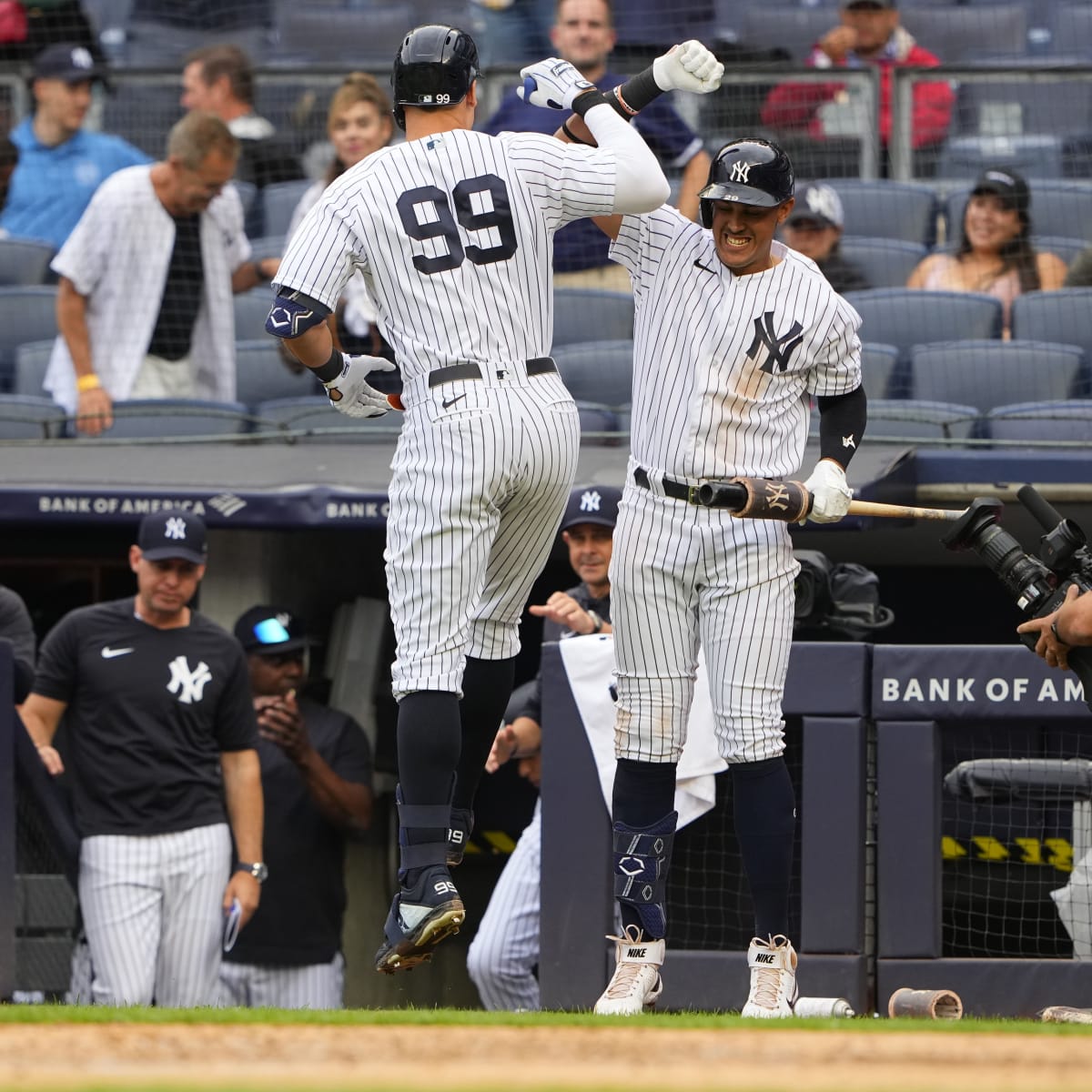 New York Yankees take on San Francisco Giants for home opener in Bronx -  ABC7 New York