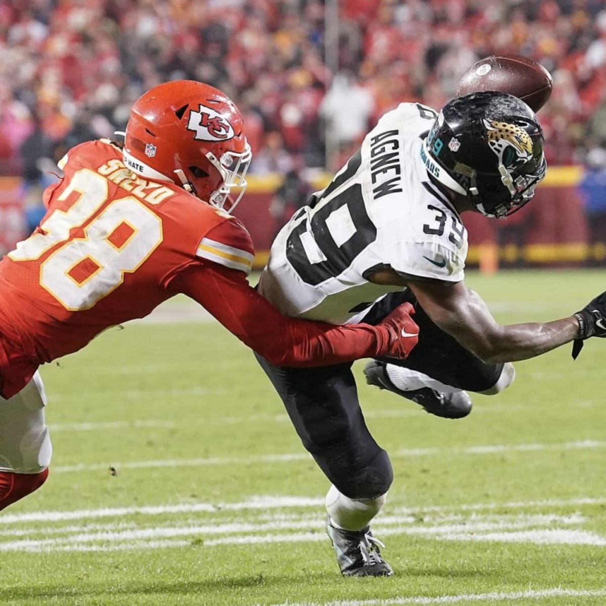 What channel is Kansas City Chiefs game today vs. Jaguars? (1/21