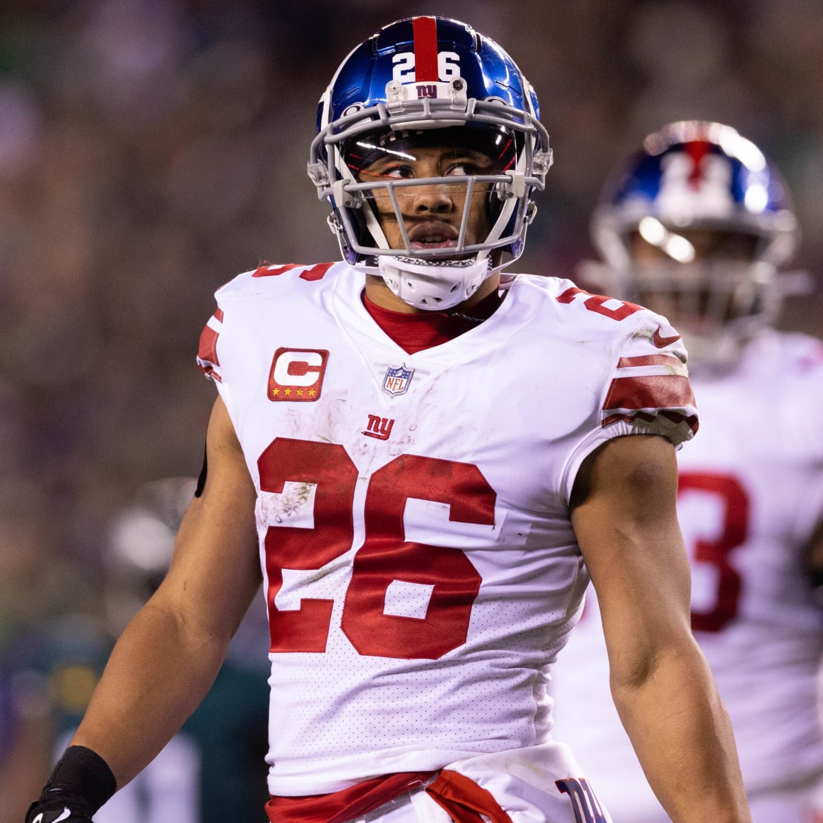 Giants lose Saquon Barkley, add WR in CBS Sports free agency mock