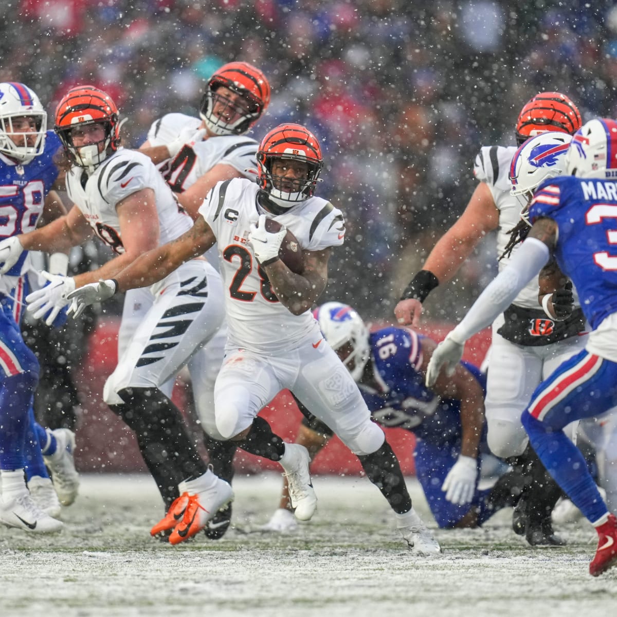 Cincinnati Bengals' Offensive Line Gets Special Gift From Joe Mixon  Following Win Over Buffalo Bills - Sports Illustrated Cincinnati Bengals  News, Analysis and More