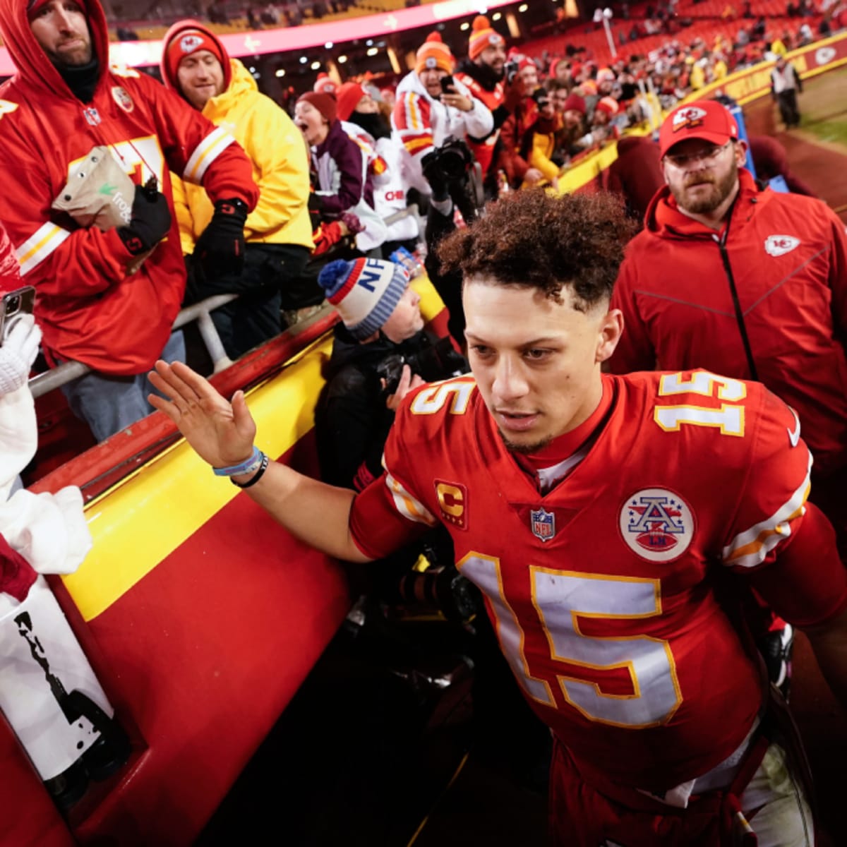 Chiefs QB Patrick Mahomes (ankle) encouraged by progress