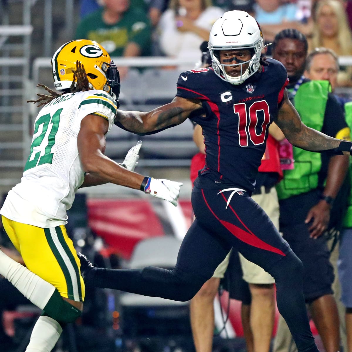 The Packers are the leader to trade for DeAndre Hopkins per sportsbook -  Acme Packing Company