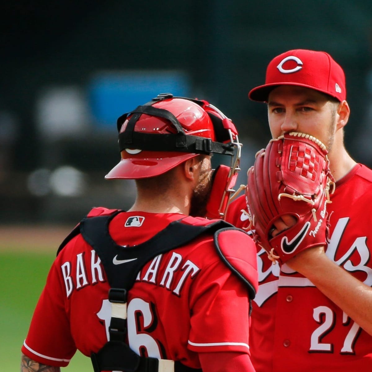 Trevor Bauer Youth Cincinnati Reds Alternate Jersey - Red Replica