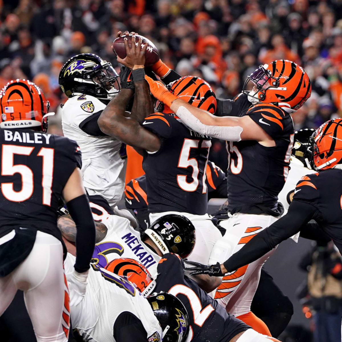 NFL Wild Card Weekend: Cincinnati Bengals vs Baltimore Ravens score