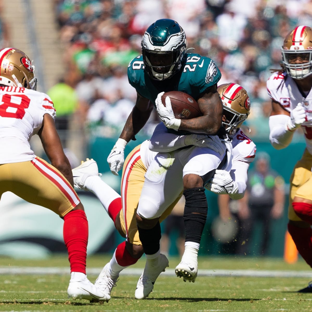 The Eagles will be hosting the San Francisco 49ers next Sunday at 3:00 EST.  Score prediction for the game? #FlyEaglesFly