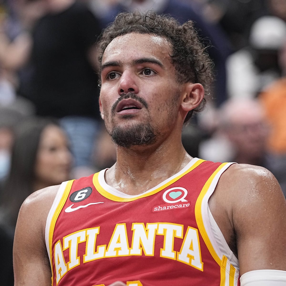 Is Trae Young playing tonight against the Phoenix Suns?