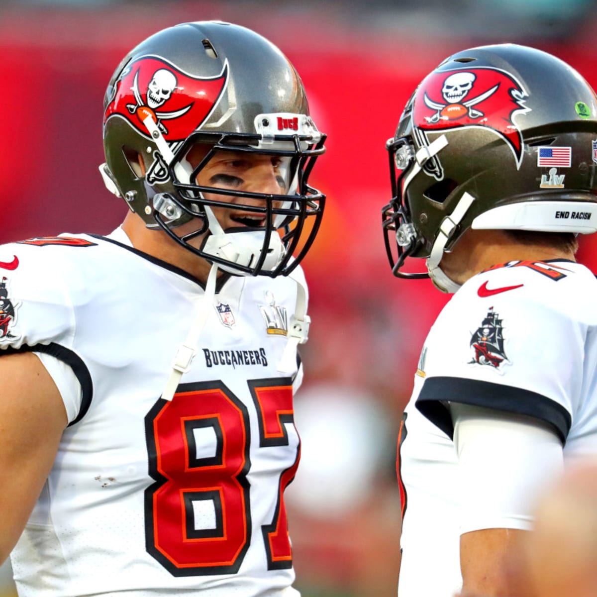 : Tom Brady & Rob Gronkowski Tampa Bay Buccaneers 8 x