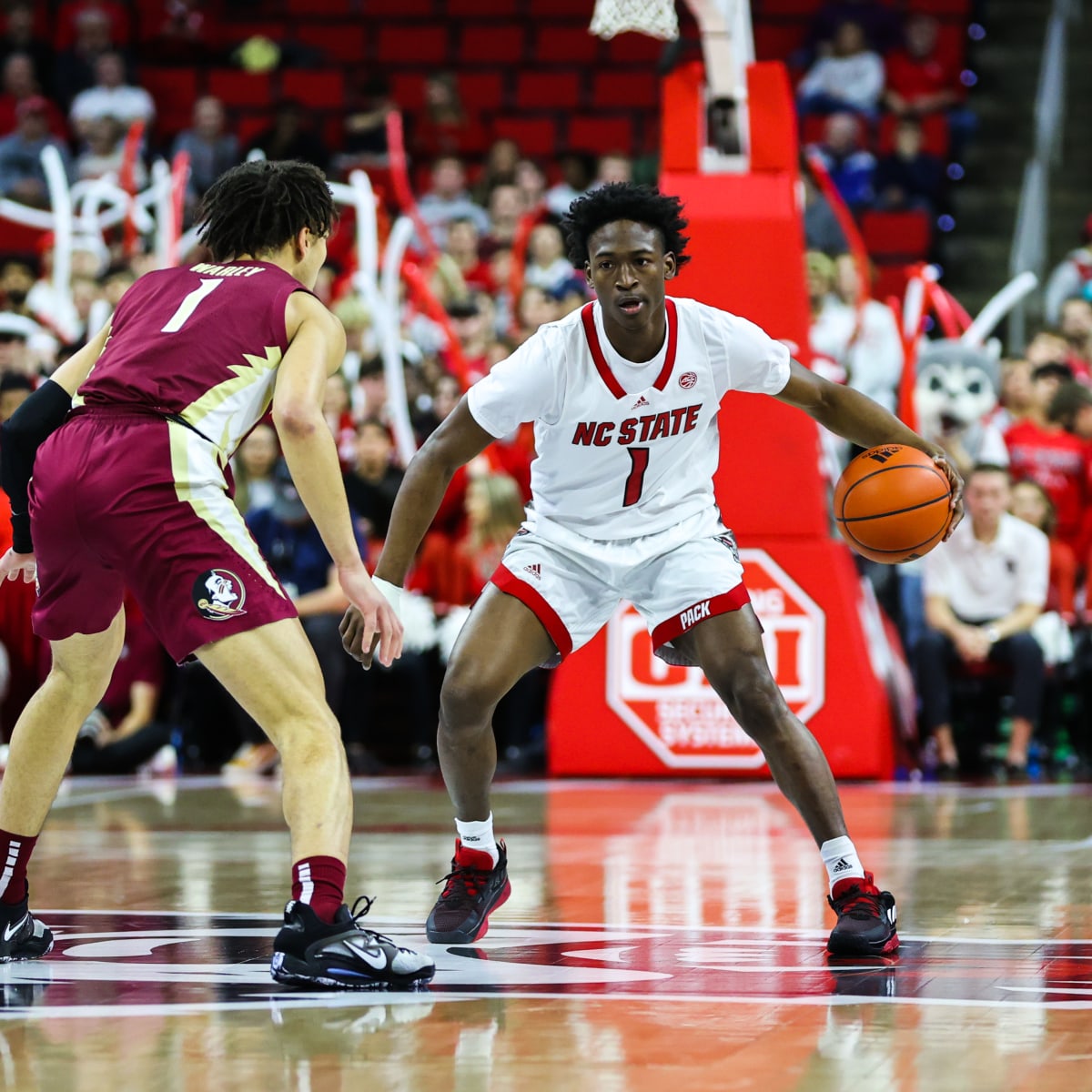 N.C. State Turns Away No. 11 Florida State to Reach 40 Wins