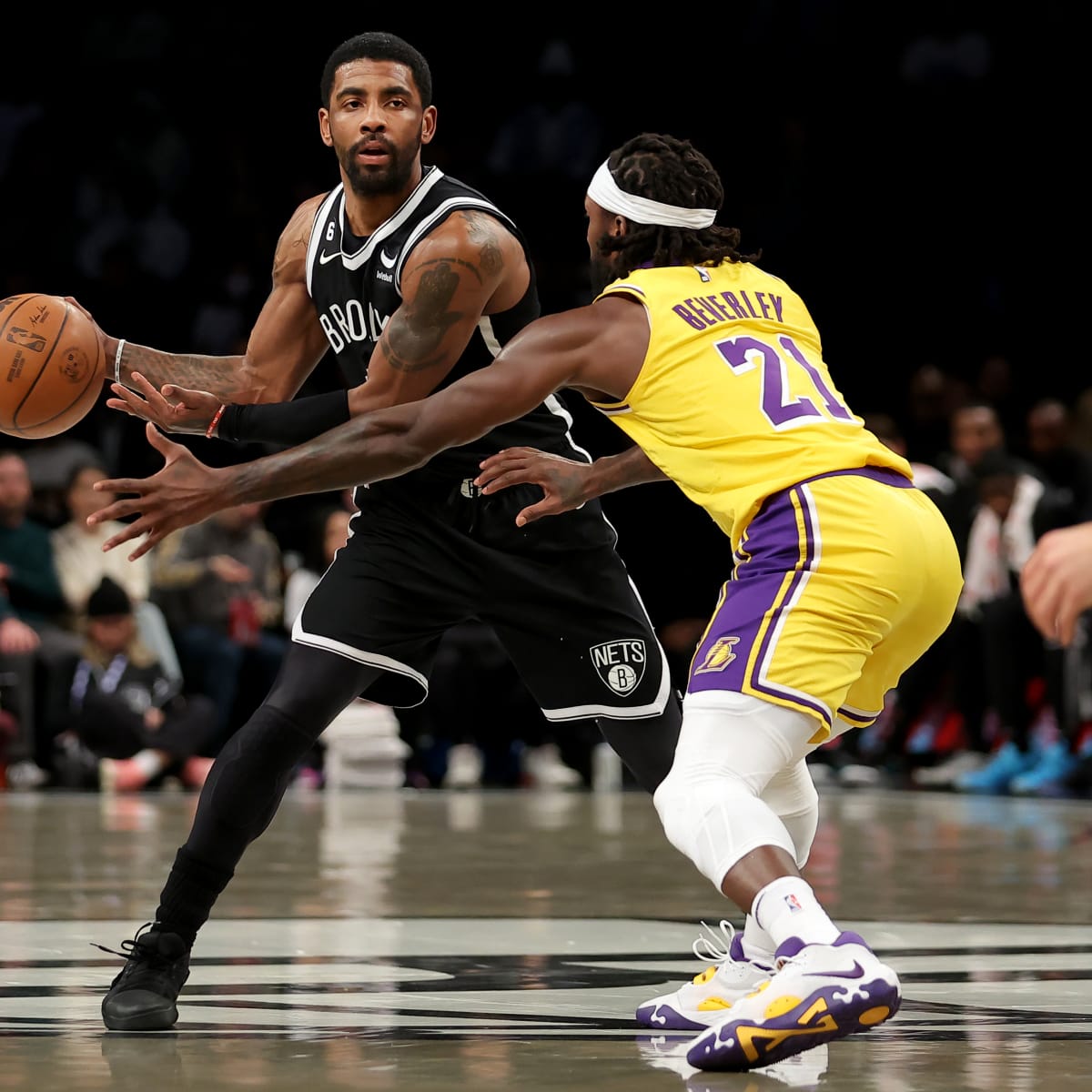 Kyrie Irving to the Lakers? This is why L.A. held on to its draft