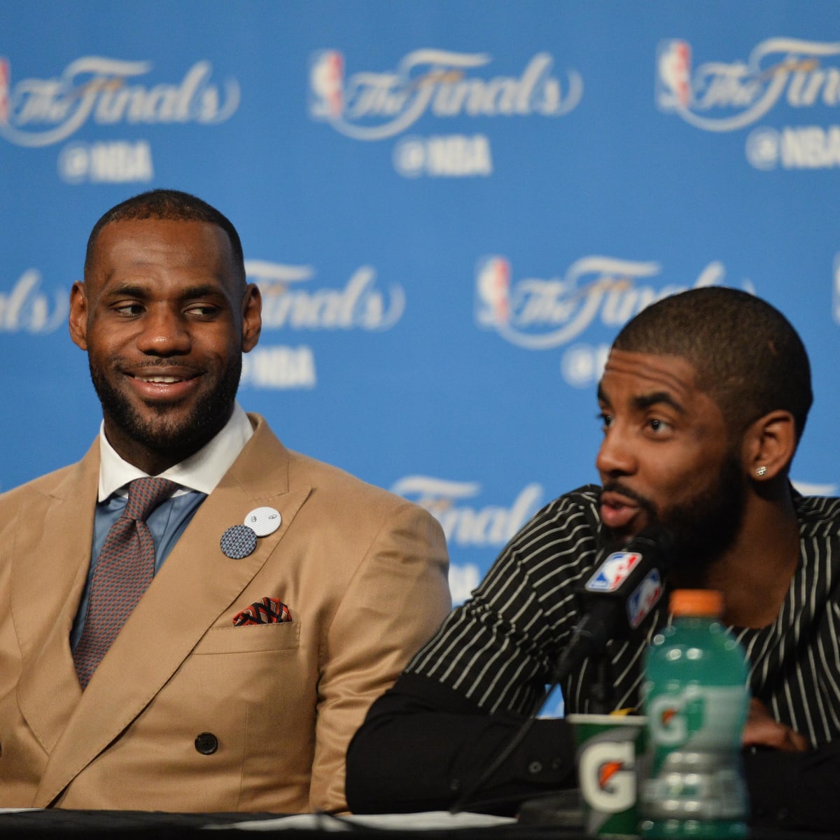 Kyrie Irving to Lakers buzz in full swing amid Game 6 sighting with LeBron  James