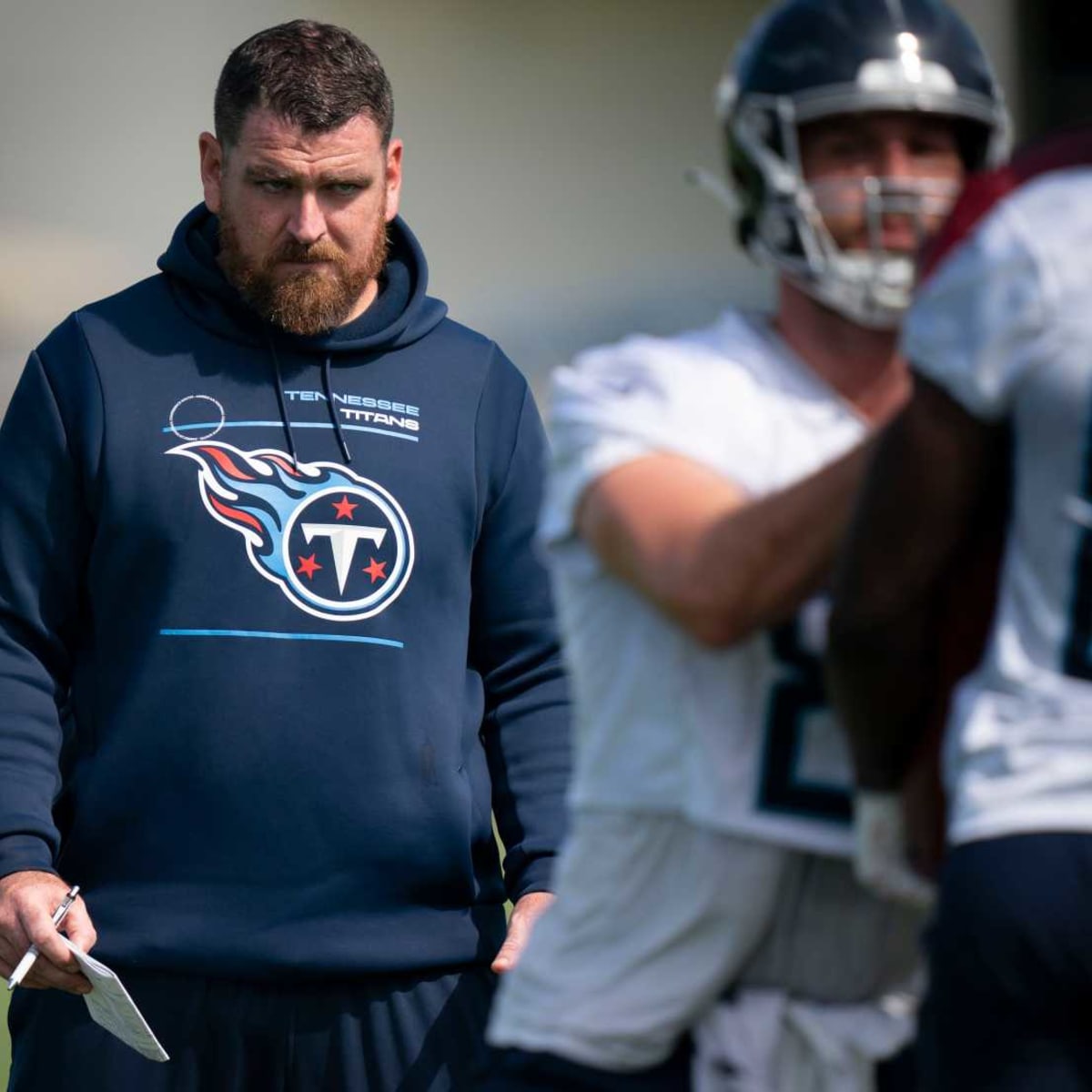 Tennessee Titans Levitating NFL Football