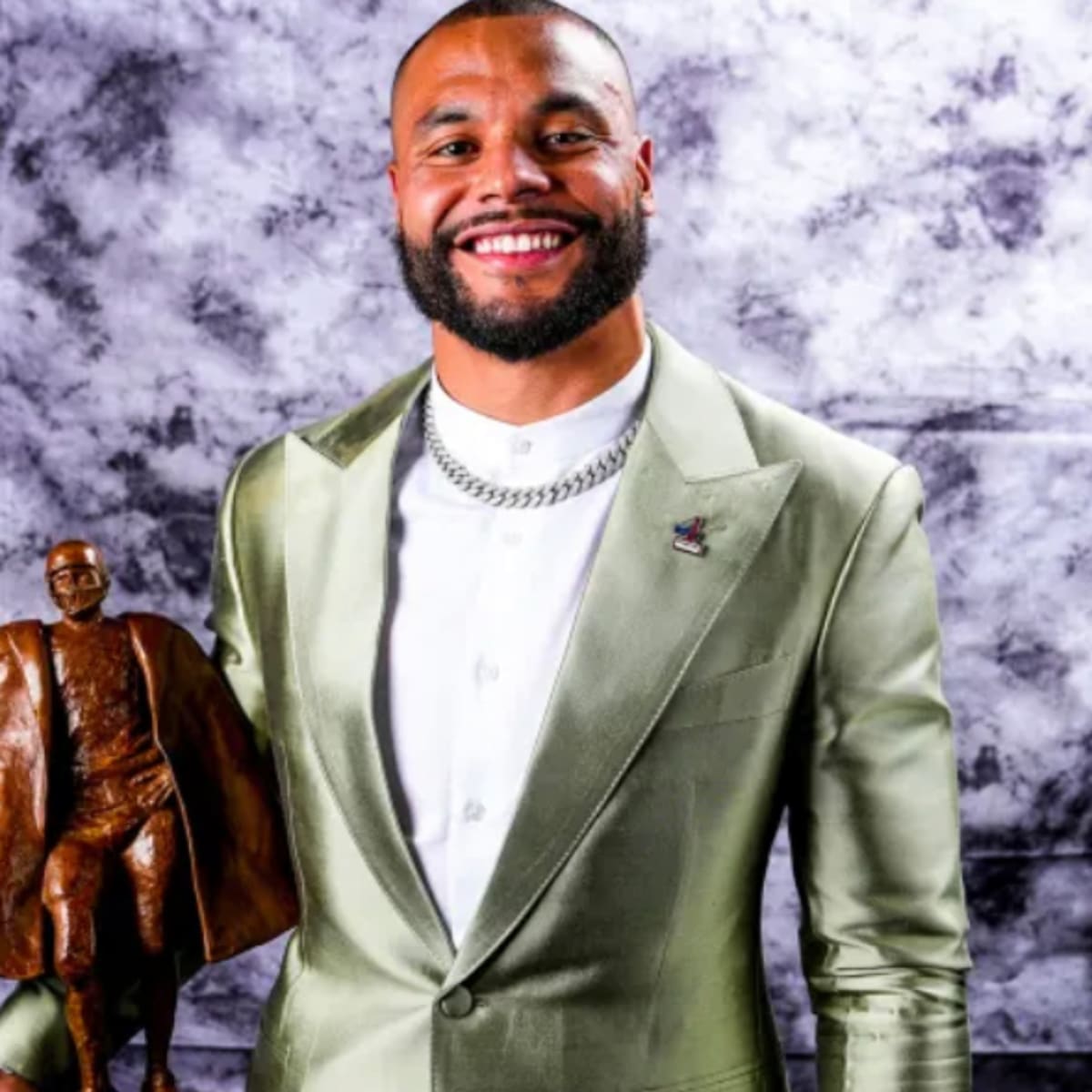 RJ Ochoa on X: Dallas Cowboys quarterback Dak Prescott's game jersey now  has the Walter Payton NFL Man of the Year patch. Prescott won the award at  the end of last season.