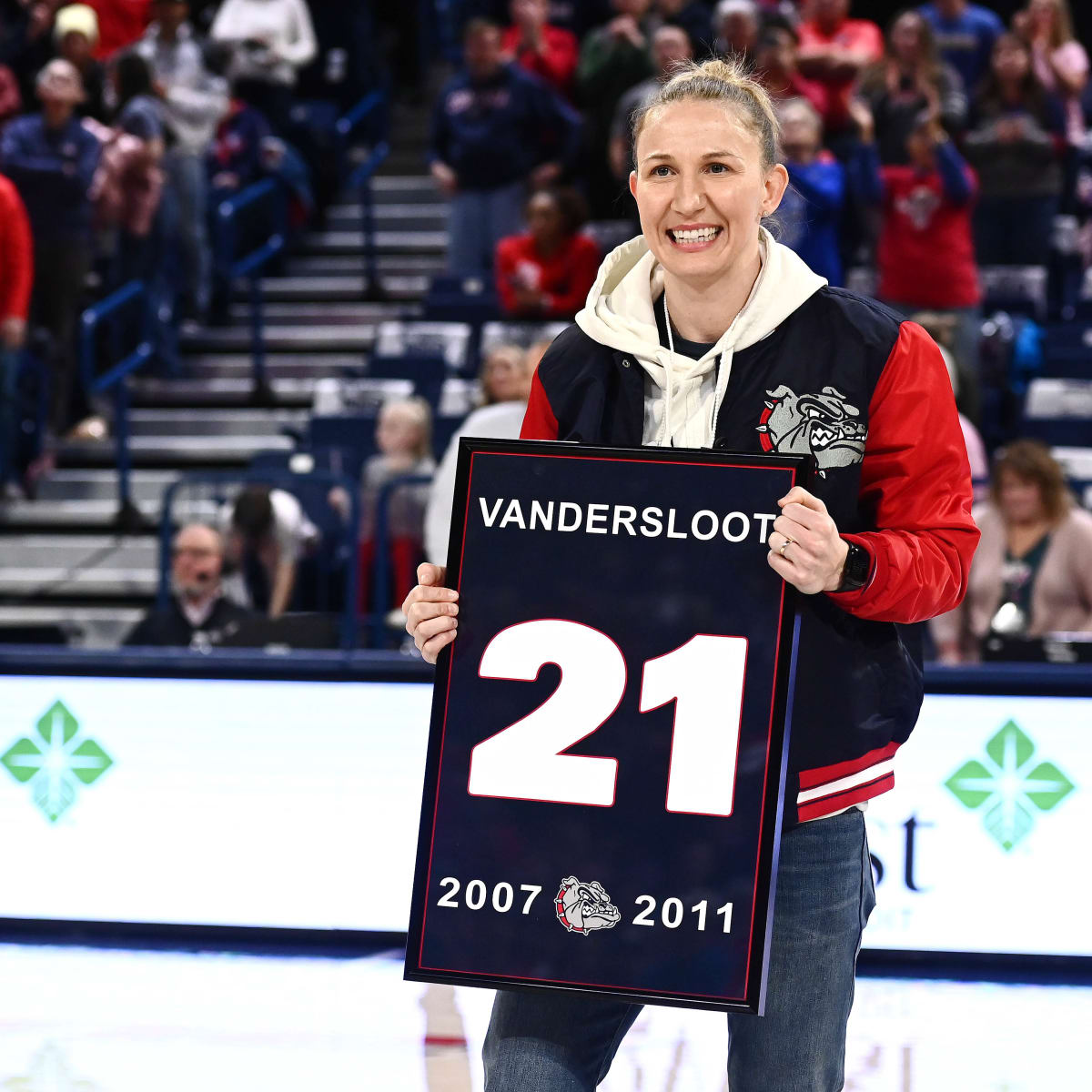 Someday, Vandersloot's jersey will hang from Gonzaga's rafters: 'She's just  special