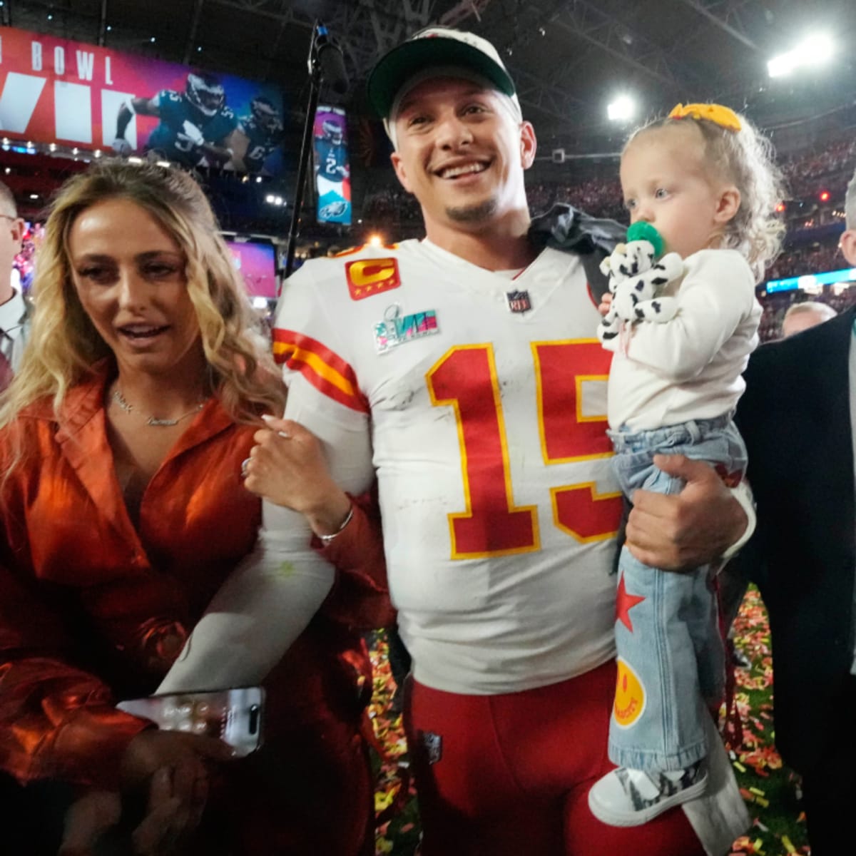 Brittany Mahomes Yells 'He Did It!' After Patrick's Super Bowl Win