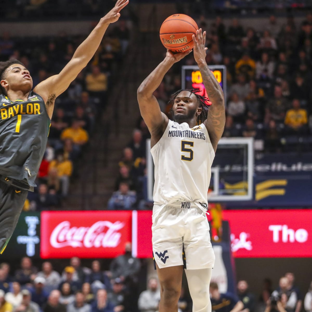 George scores 32, Baylor beats West Virginia 83-78