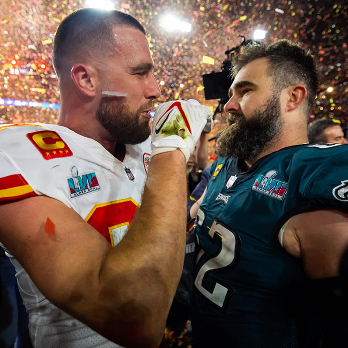 NFL brother duo Travis Kelce, Jason Kelce launching new weekly podcast