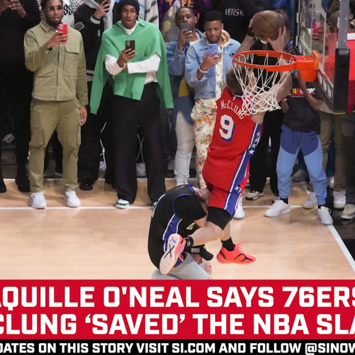 Watch every Mac McClung NBA slam dunk, which Shaq says saved the contest :  NPR