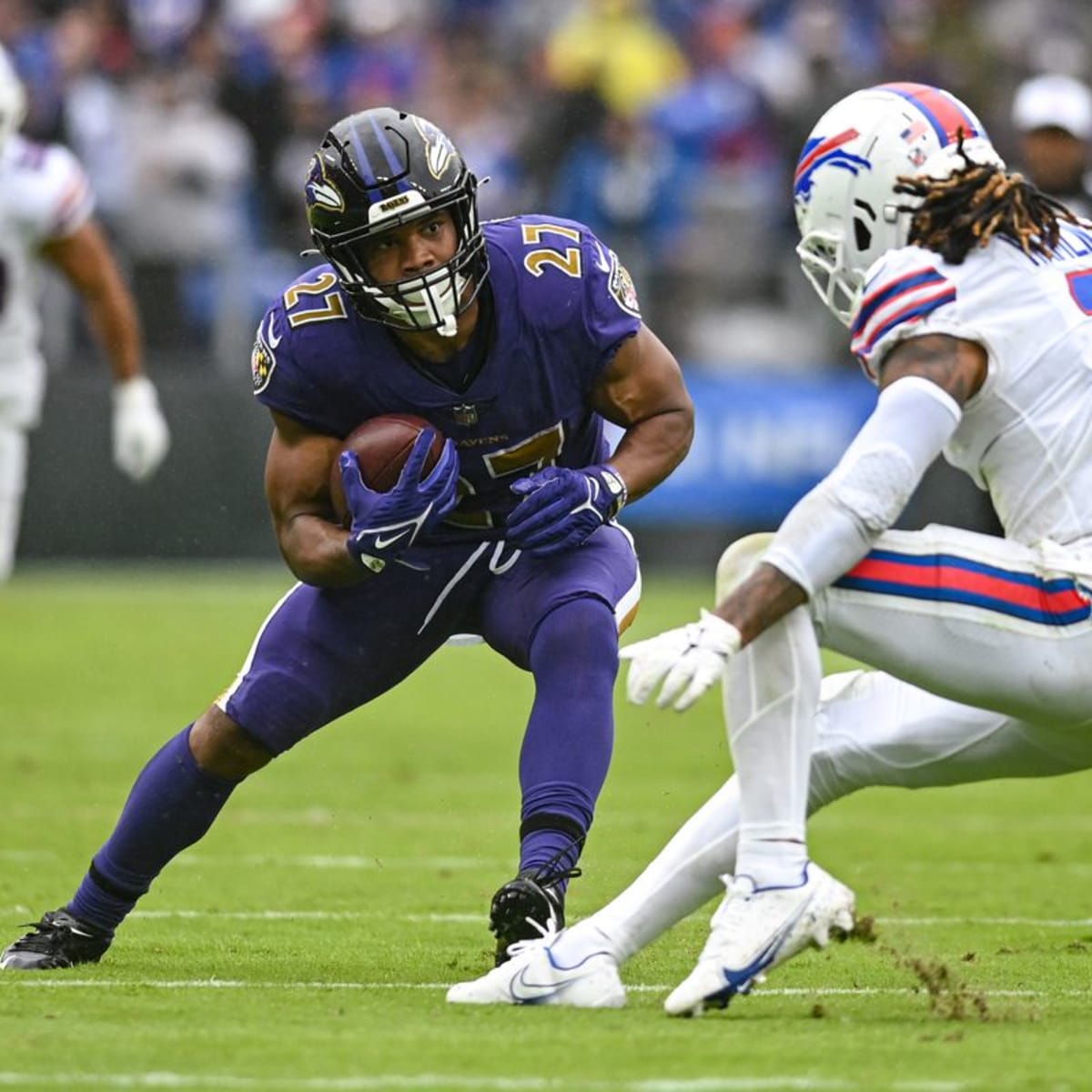 What J.K. Dobbins' knee injury means for Ravens, Gus Edwards, Todd