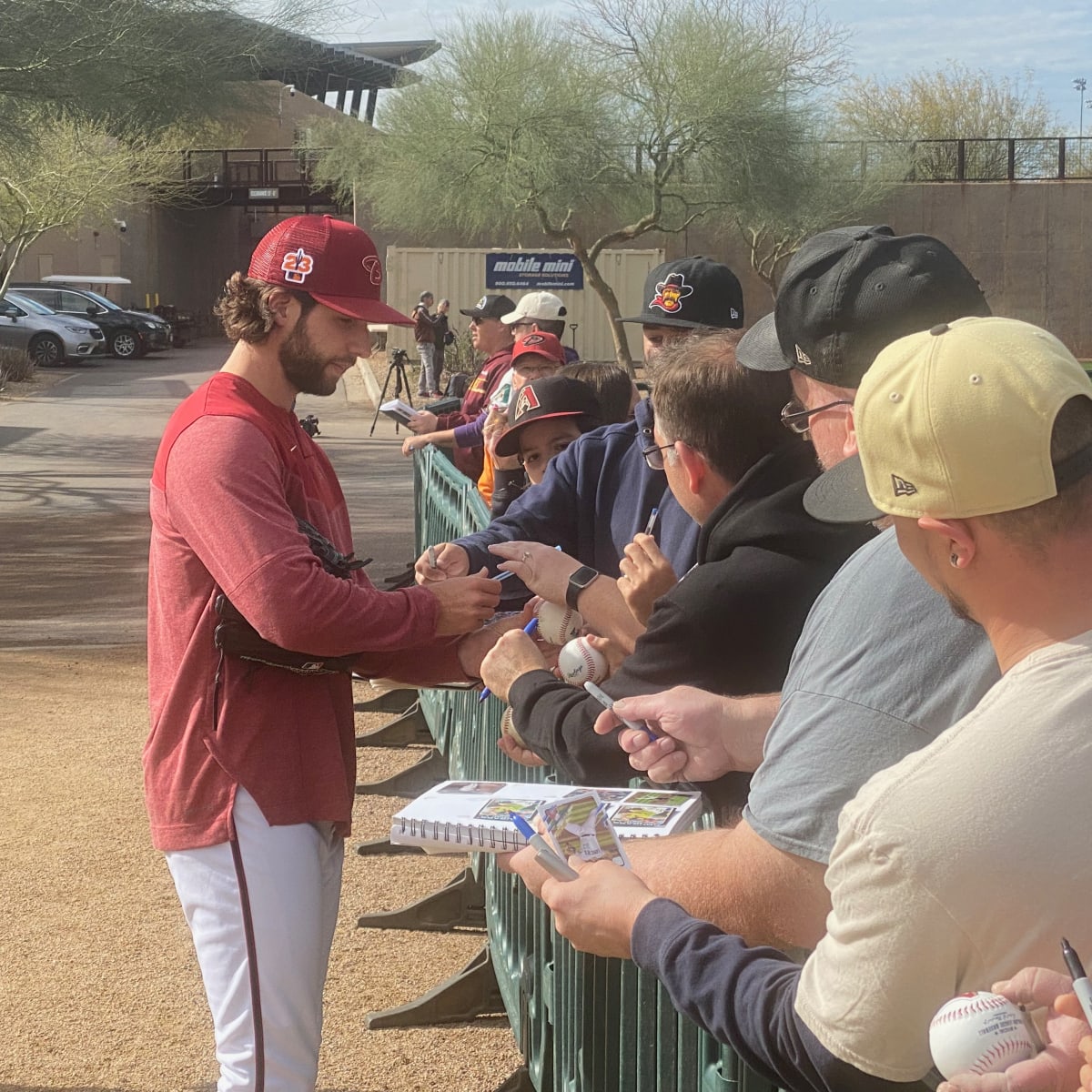 Arizona Diamondbacks MLB Ketel Marte On-Field Gameday Adjustable Face