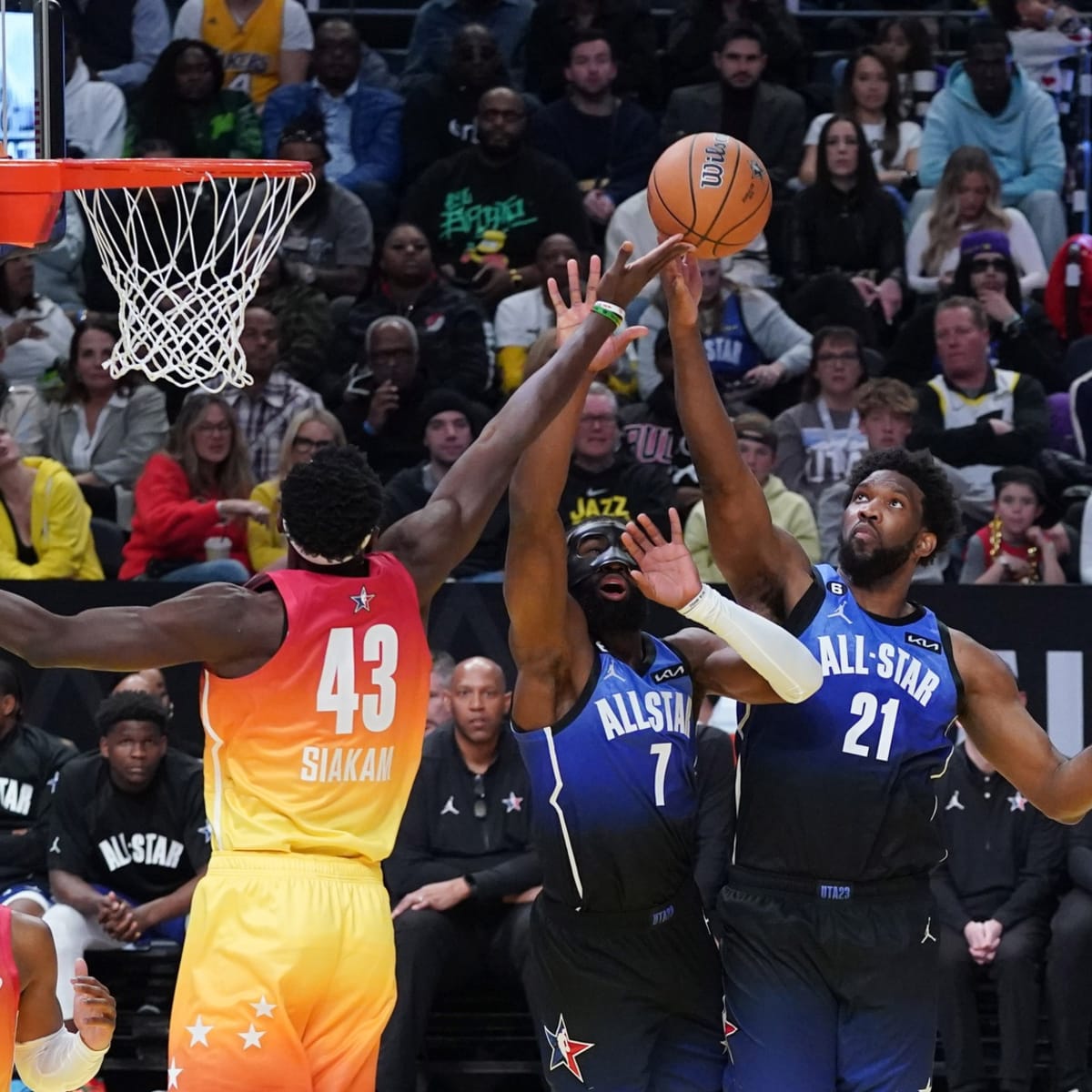 Sixers star Joel Embiid scores 32 points as he and Team LeBron fall in 2023 NBA  All-Star Game