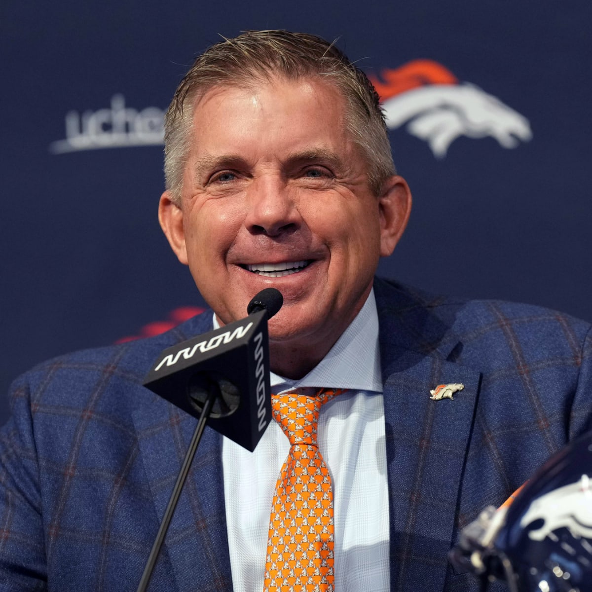 Denver Broncos linebacker Aaron Patrick (94) during the first half of an  NFL football game against the Las Vegas Raiders, Sunday, Oct 2, 2022, in  Las Vegas. (AP Photo/Rick Scuteri Stock Photo - Alamy