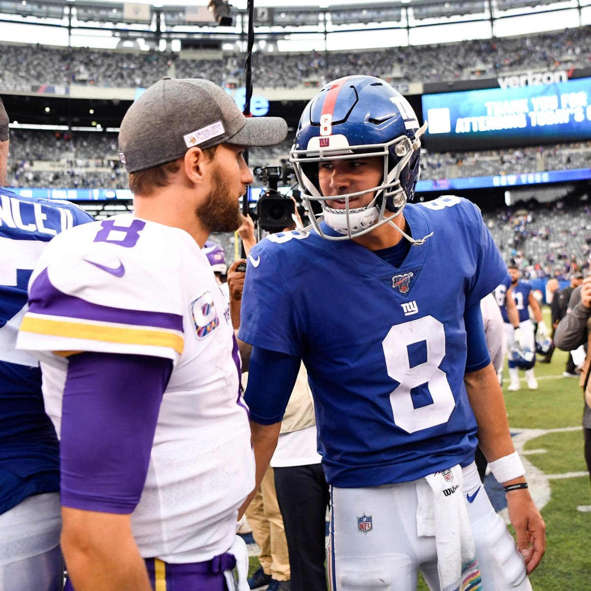 It's Kirk Cousins' world: Postgame chains, You Like That, and a win over  his old team - Sports Illustrated Minnesota Vikings News, Analysis and More