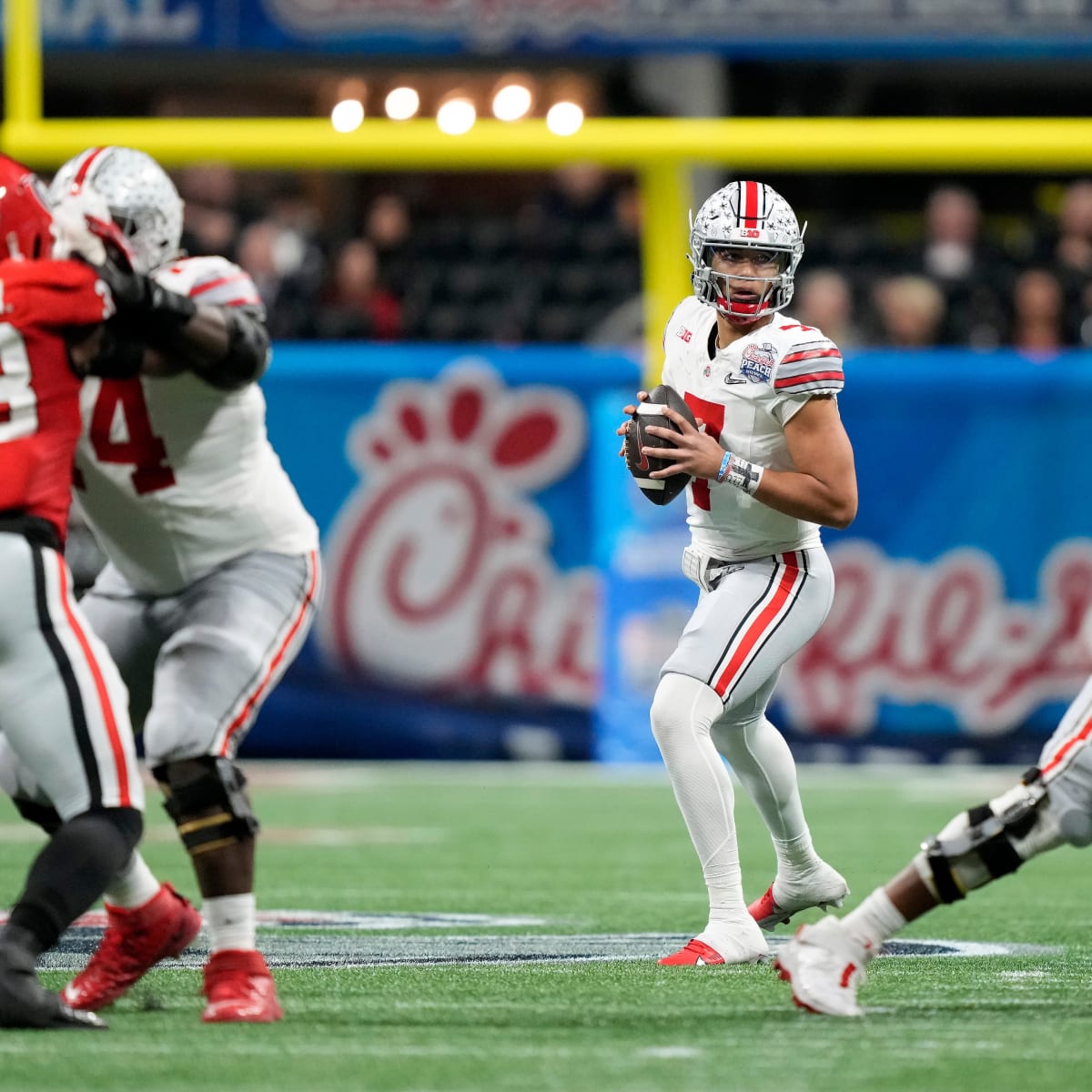 Twitter reacts to Ohio State quarterback C.J. Stroud's NFL combine throwing  session